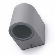 Φωτιστικό Σποτ Μονής Κατεύθυνσης 1xGU10 230V Αλουμινίου IP54 Γκρι 3-79016